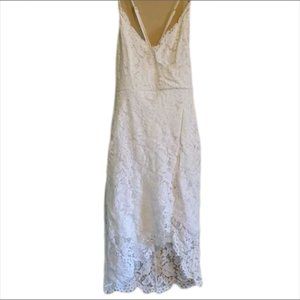 Lulu's White Lace Dress